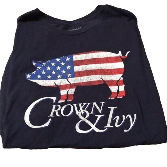 Crown and Ivory size large t shirt like new - Picture 1 of 4